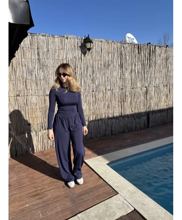 MODAL İKİLİ TAKIM LACİVERT