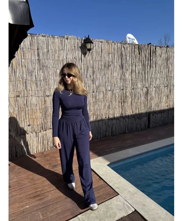 MODAL İKİLİ TAKIM LACİVERT