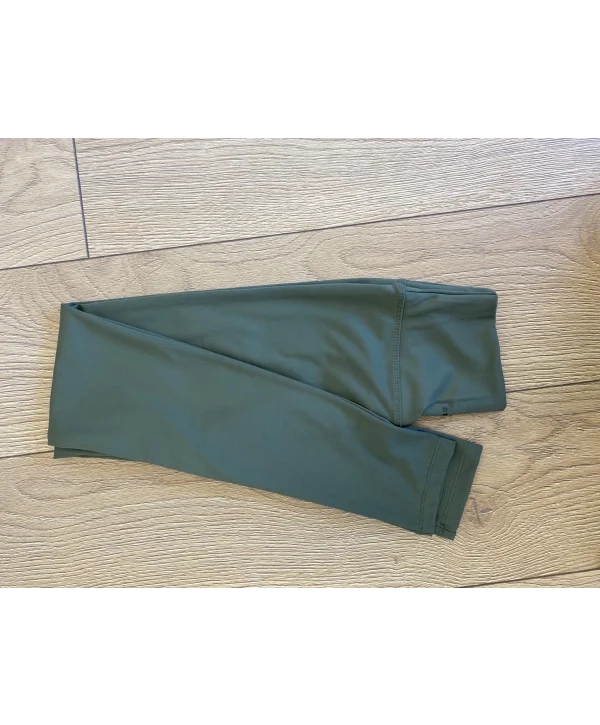 OYSH YEŞİL PREMİUM MODAL KUMAŞ YÜKSEK BEL TAYT