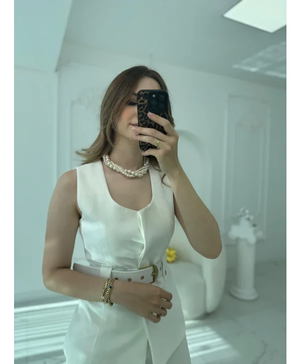 Özel Tasarım Sarmaşık İnci Kolye