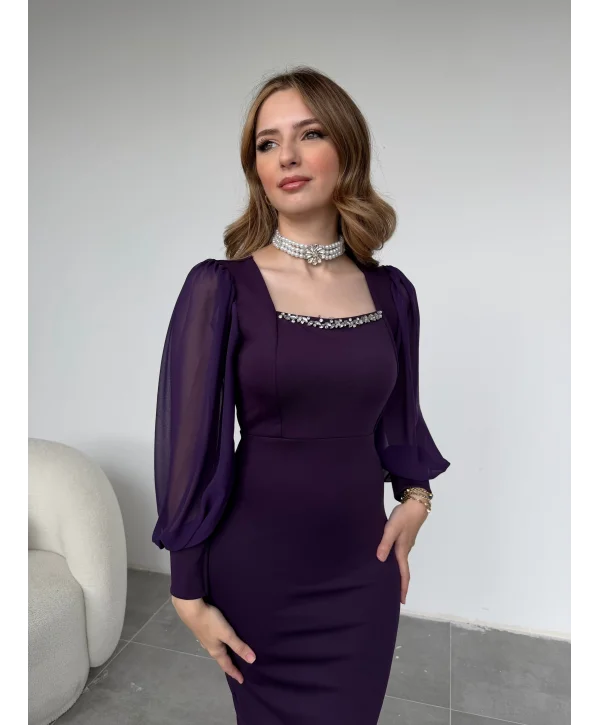 Taş detaylı choker