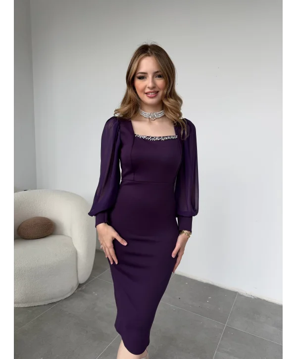 Taş detaylı choker