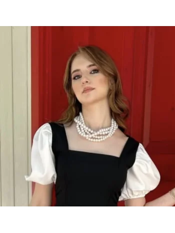 Özel tasarım inci kolye