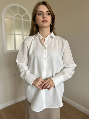 Beyaz premium kalite gömlek