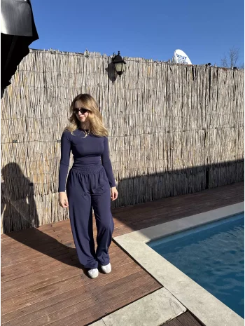 MODAL İKİLİ TAKIM LACİVERT