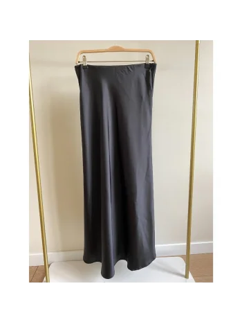 TAM BOY SATEN ETEK SİYAH