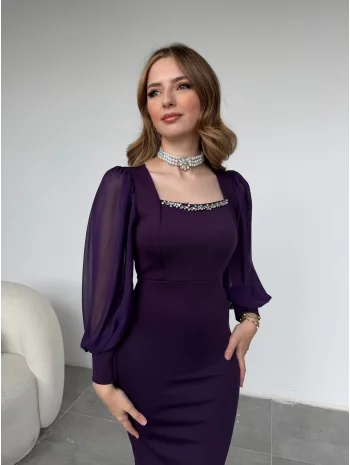 Taş detaylı choker