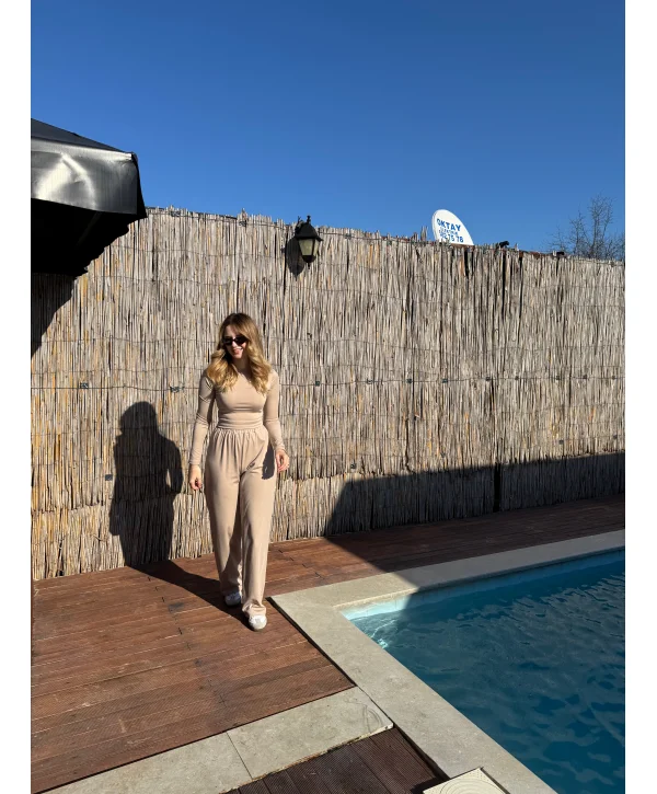 MODAL İKİLİ TAKIM BEJ