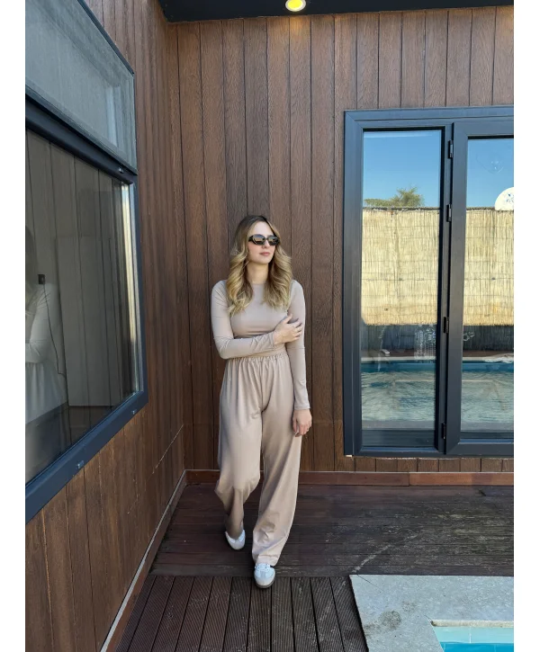 MODAL İKİLİ TAKIM BEJ