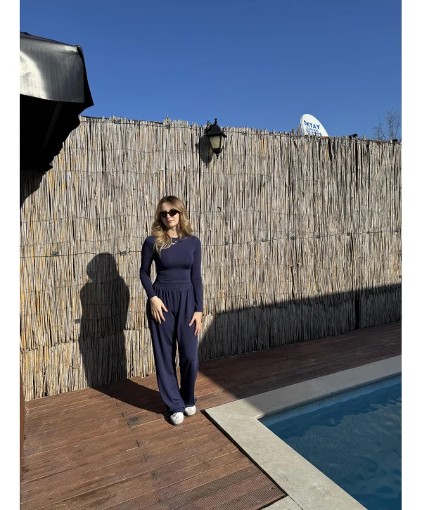 MODAL İKİLİ TAKIM LACİVERT