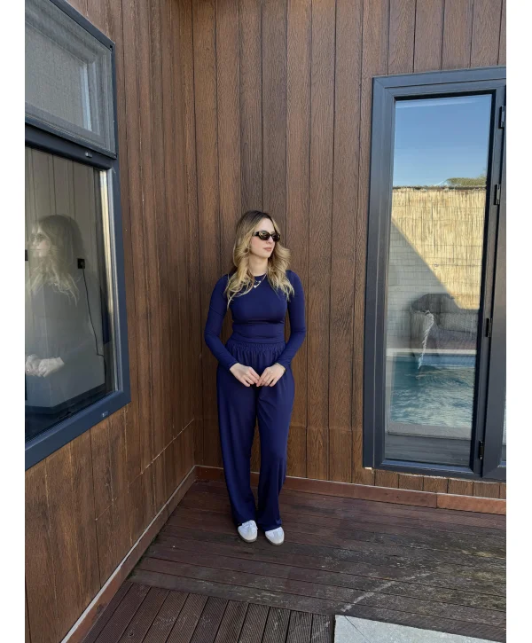 MODAL İKİLİ TAKIM LACİVERT