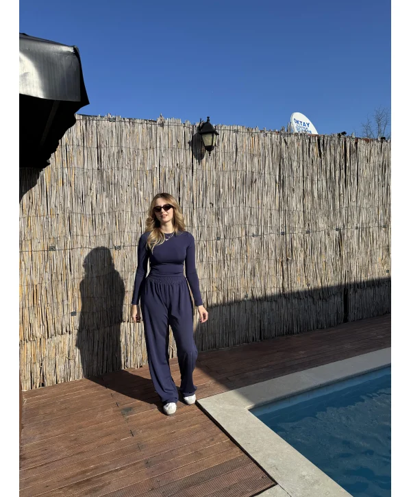 MODAL İKİLİ TAKIM LACİVERT