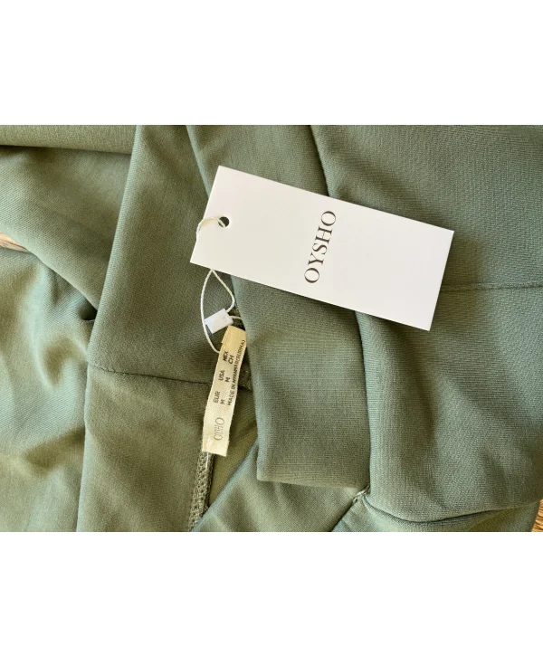 OYSH ÇIMALI YEŞİL MODAL KUMAŞ PREMİUM EŞOFMAN PANTOLON