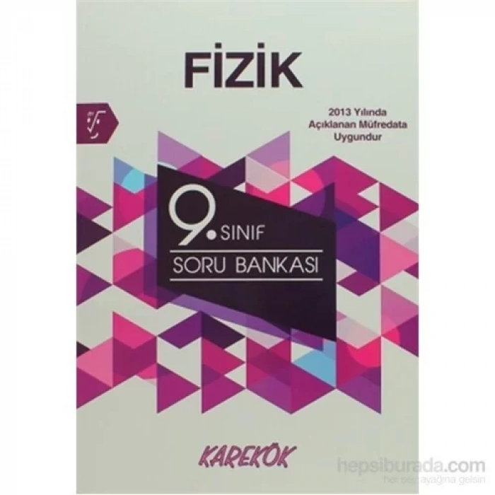 KAREKÖK 9.SINIF FİZİK SORU BANKASI