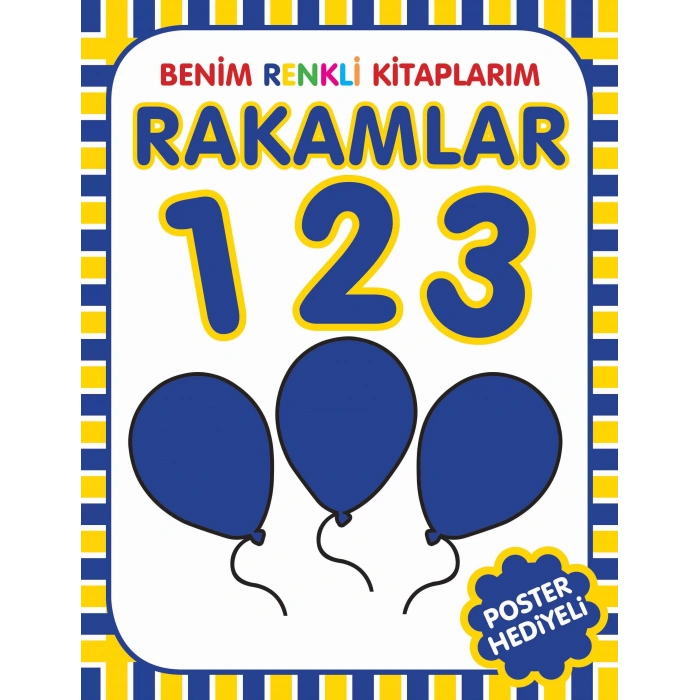 PARILTI BENİM RENKLİ KİTAPLARIM RAKAMLAR