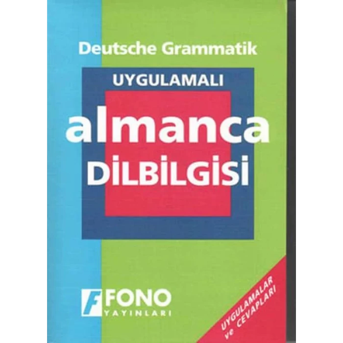 FONO UYGULAMALI ALMANCA DİLBİLGİSİ