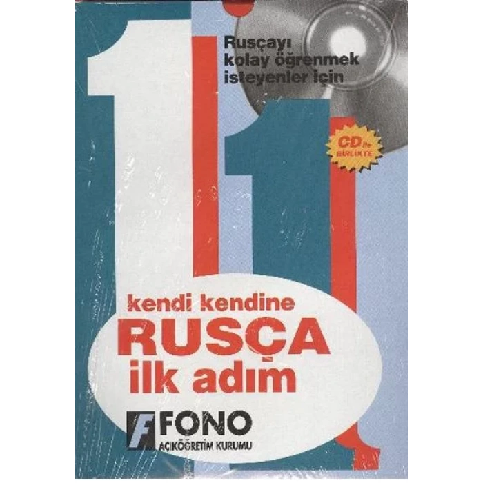 FONO RUSÇA İLK ADIM 1 CDLİ