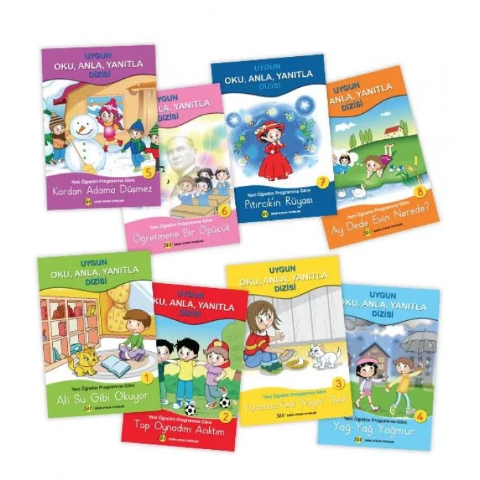 OKU ANLA YANITLA DİZİSİ (8 KİTAP) - SADIK UYGUN YA