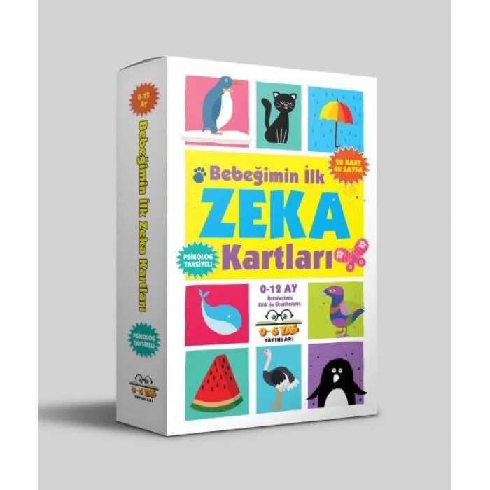 BEBEĞİMİN İLK ZEKA KARTLARI (25 KART) -0-6 YAŞ YAY