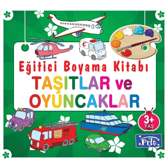 PARILTI EĞİTİCİ BOYAMA TAŞITLAR VE OYUNCAKLAR