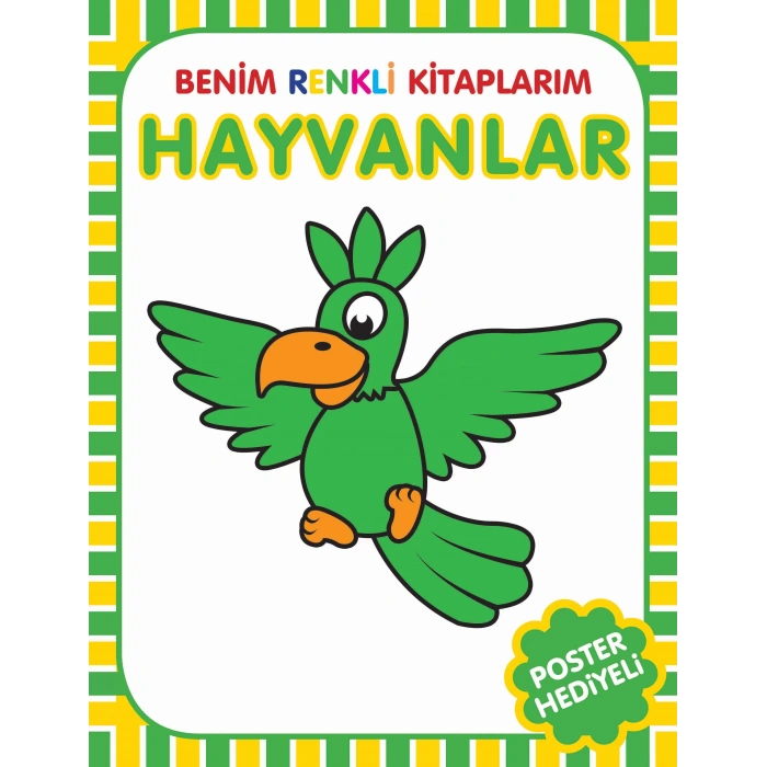 PARILTI BENİM RENKLİ KİTAPLARIM HAYVANLAR