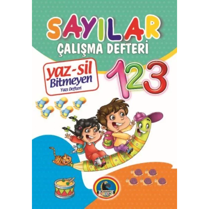 KARATAY YAZ SİL BİTMEYEN YAZI DEFTERİ SAYILAR