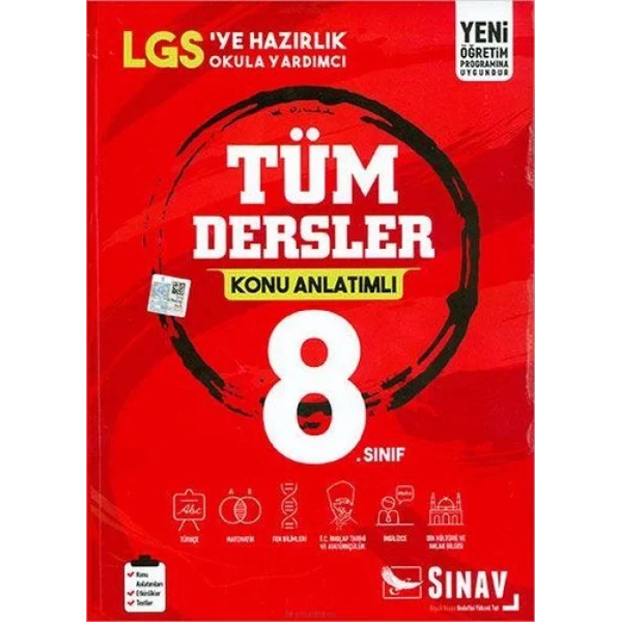 SINAV 8.SINIF TÜM DERSLER KONU ANLATIMLI