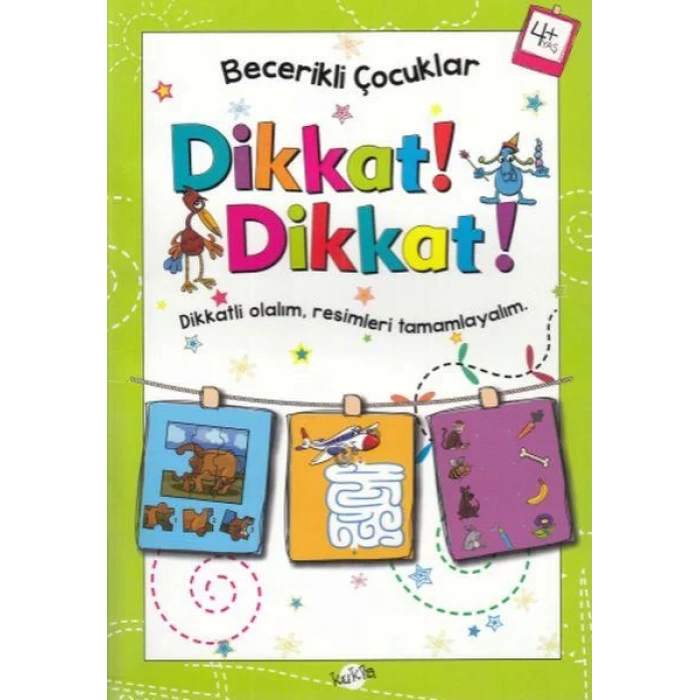 BECERİKLİ ÇOCUKLAR DİKKAT DİKKAT 4+ - KUKLA