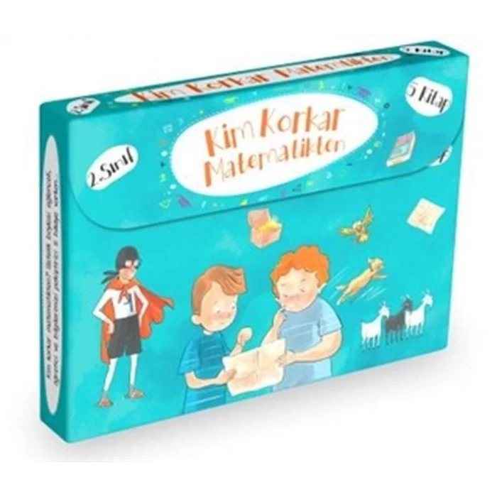 KUKLA 2.SINIF KİM KORKAR MATEMATİKTEN KUTULU 5 KİT