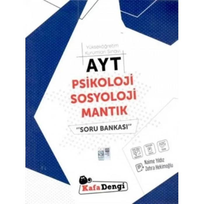 KAFADENGİ AYT PSİKOLOJİ SOSYOLOJİ MANTIK SORU BAN.