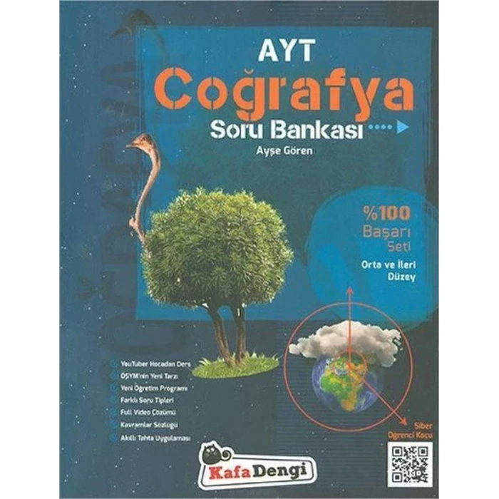 KAFADENGİ AYT COĞRAFYA SORU BANKASI (YENİ)