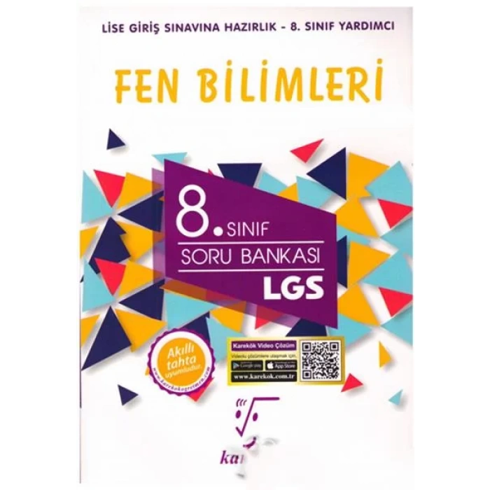 KAREKÖK 8.SINIF FEN BİLİMLERİ LGS SORU BANKASI