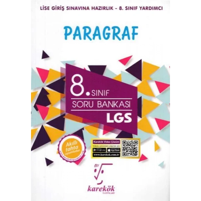 KAREKÖK 8.SINIF PARAGRAF LGS SORU BANKASI