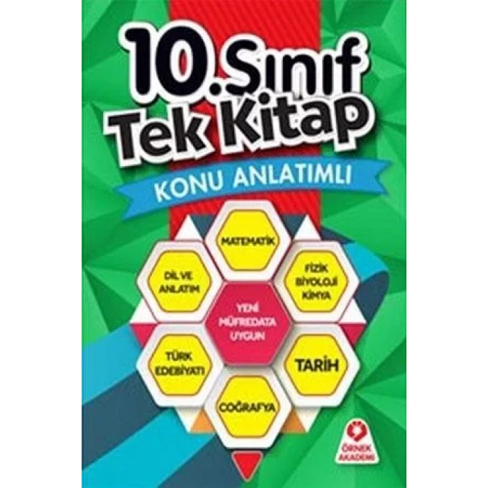 ÖRNEK AKADEMİ 10.SINIF TEK KİTAP KONU ANLATIMLI