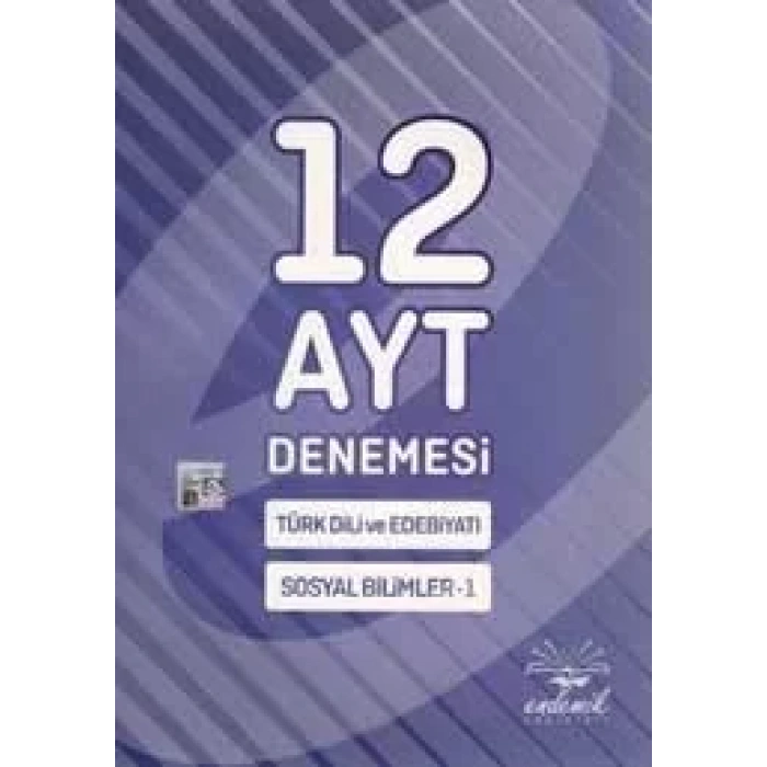 ENDEMİK AYT TÜRK DİLİ ED. SOSYAL BİL-1 12 DENEME