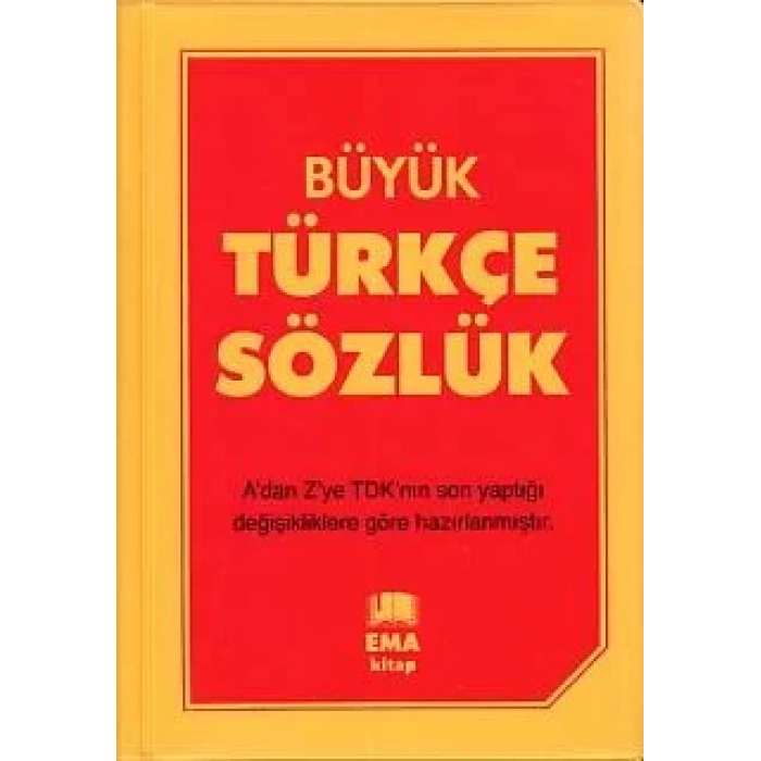 EMA BÜYÜK TÜRKÇE SÖZLÜK LİSE