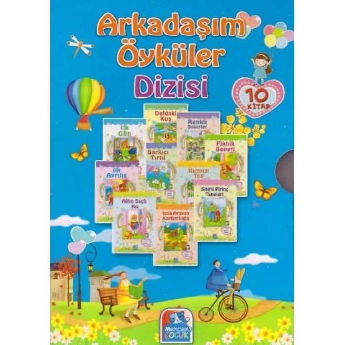 ARKADAŞIM ÖYKÜLER DİZİSİ (10 KİTAP) - MERCEK