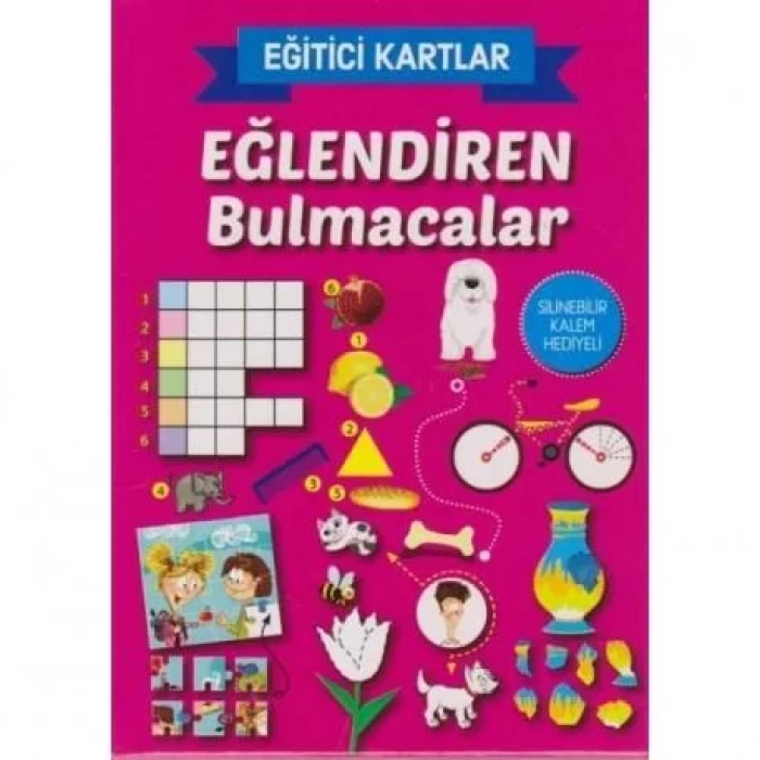 MATEMATİK BULMACALARI EĞİTİCİ KARTLAR -TELESKOP