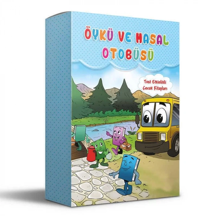 ÖYKÜ VE MASAL OTOBÜSÜ (8 KİTAP) - BİZİM KUPA