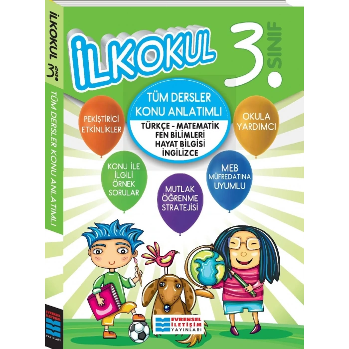 EVRENSEL 3.SINIF TÜM DERSLER KONU ANLATIMLI