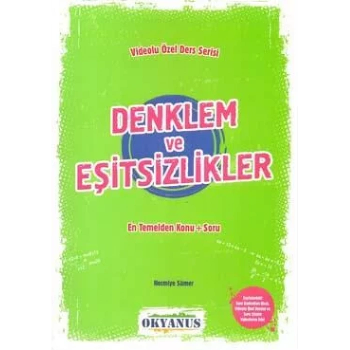 OKYANUS DENKLEM VE EŞİTSİZLİK