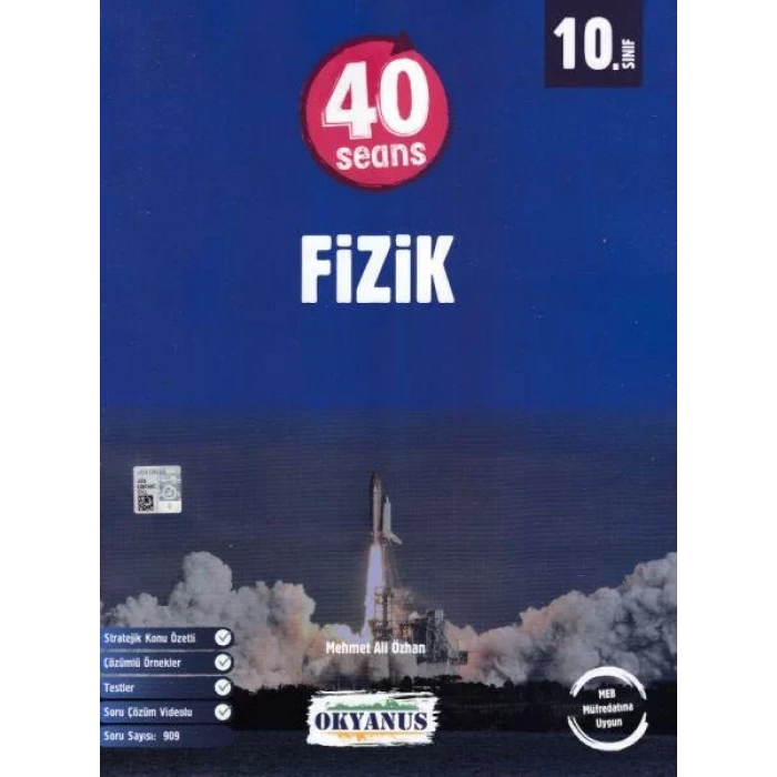 OKYANUS 10. SINIF 40 SEANS FİZİK SORU BANKASI