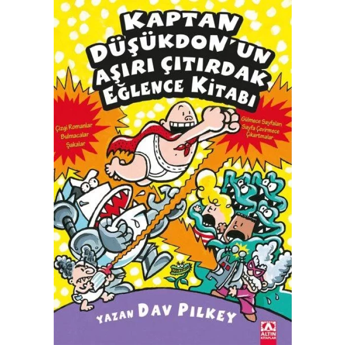 KAPTAN DÜŞÜKDONUN AŞIRI ÇITIIRDAK EĞLENCE KİTABI