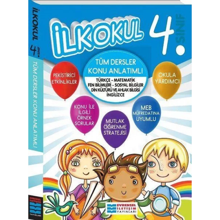 EVRENSEL 4.SINIF TÜM DERSLER KONU ANLATIMI