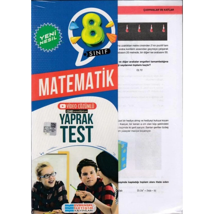 EVRENSEL 8.SINIF MATEMATİK YAPRAK TEST