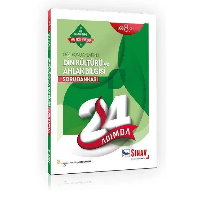 SINAV 8.SINIF 24 ADIMDA DİN KÜLTÜRÜ SORU BANKASI