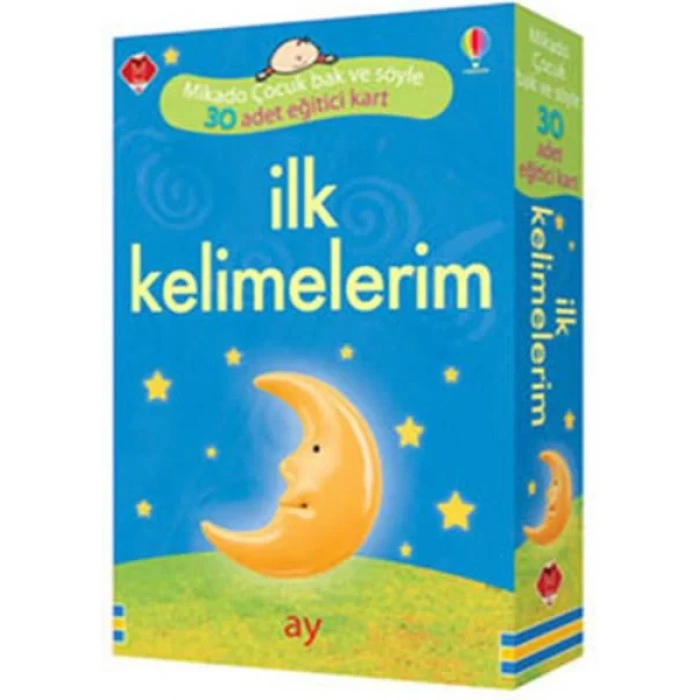 İLK KELİMELERİM EĞİTİCİ KART - MİKADO
