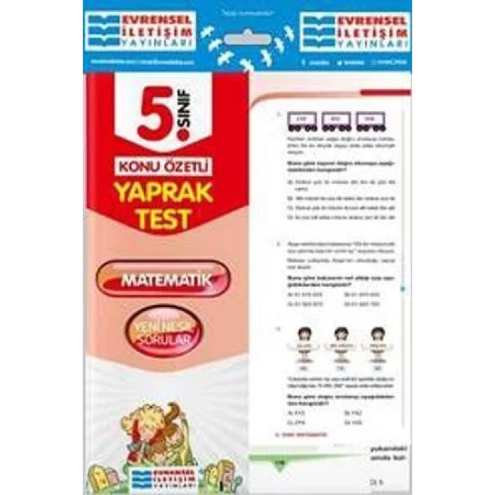 EVRENSEL 5.SINIF MATEMATİK YAPRAK TEST