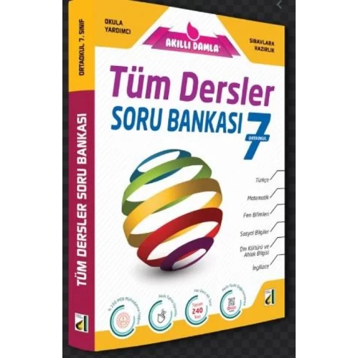 DAMLA 7.SINIF TÜM DERSLER SORU BANKASI