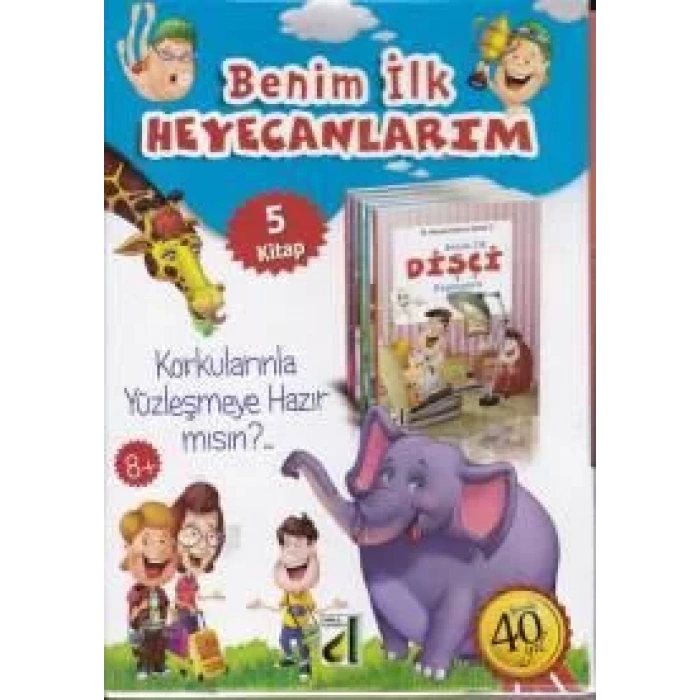 DAMLA BENİM İLK HEYECANLARIM (5 KİTAP)